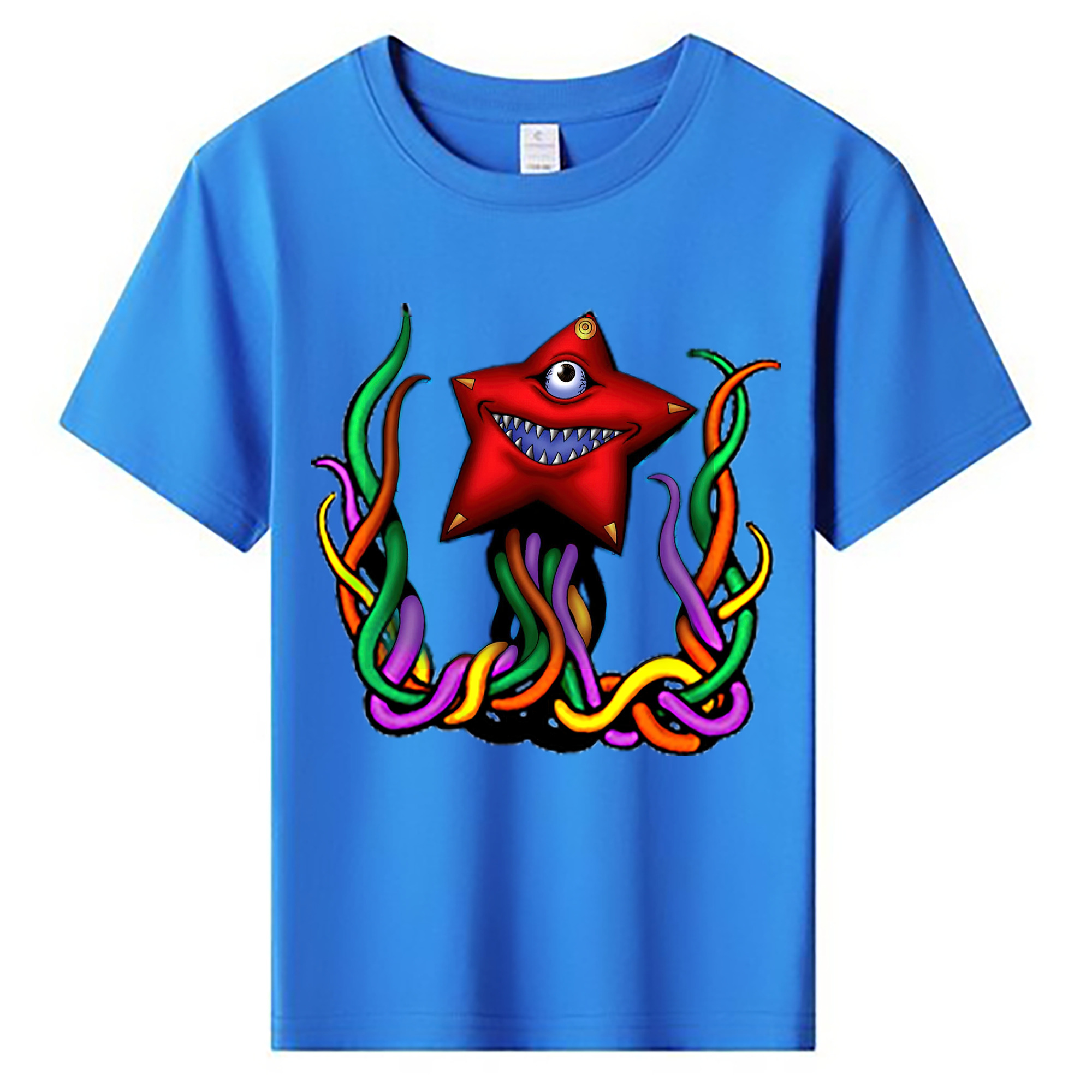 （画像用） 遊☆戯☆王 Yu-Gi-Oh! 綿100％キッズTシャツ（フロントプリント）